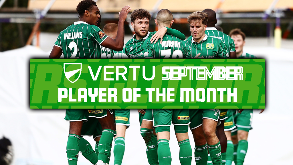 Vertu Motors Player of the Month - September