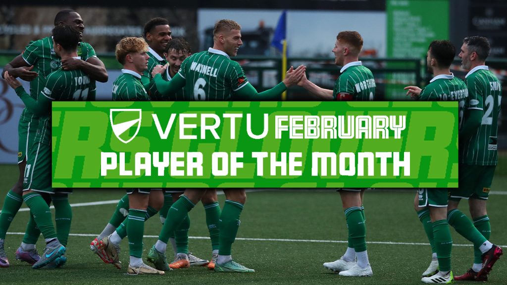 Vertu Motors Player of the Month – February