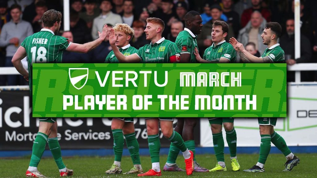 Vertu Motors Player of the Month - March