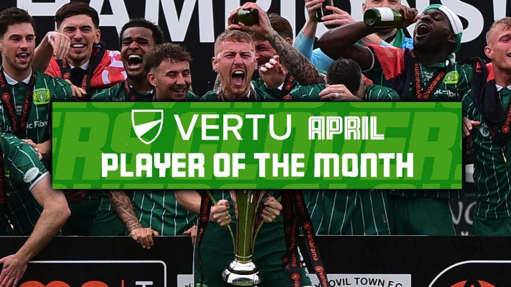 Vertu Motors Player of the Month - April