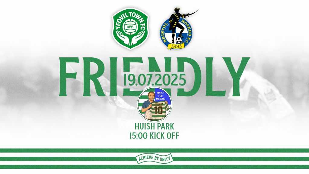 Match for Marcus as Glovers Host Bristol Rovers